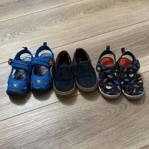 Bundle of 3 Toddler Boy Shoes Size 8